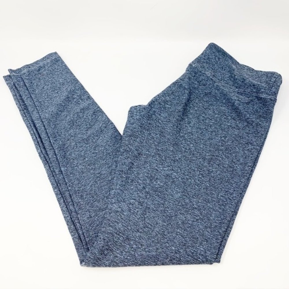 Pure Karma Women’s Marled Space Dye Athletic Hot Yoga Leggings‎ Workout Exercise